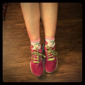 Pink Nike Shoes, Used, Size 7.5